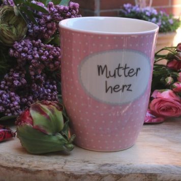Mea Living Henkelbecher Mutterherz