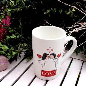 Sprüche Tasse oder Kaffeebecher mit Spruch Love