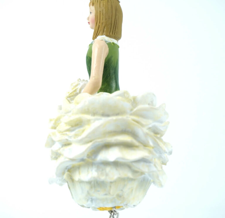 Deko Figur Blumenmädchen Pfingstrosemädchen zum Hängen
