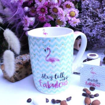 PPD Henkelbecher Sprüche Tasse stay tall and be fabulous