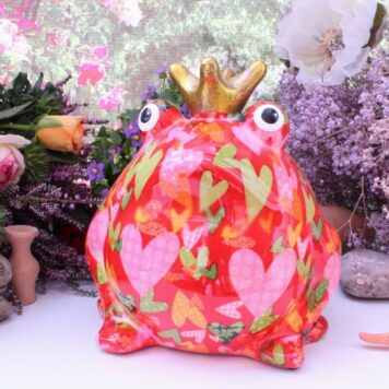 Pomme Pidou Spardose Frosch Freddy Orange