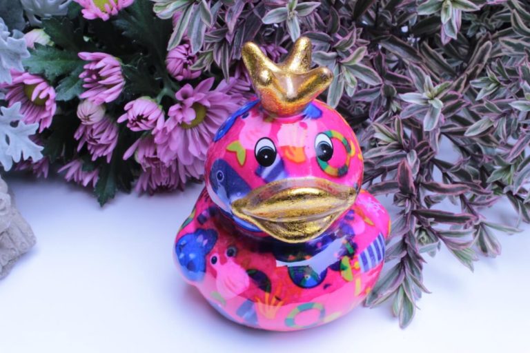 Pomme Pidou Spardose Ente Ducky Pinky
