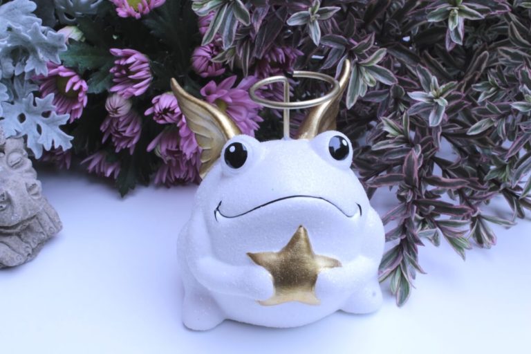 Pomme Pidou Spardose Frosch Freddy Angel