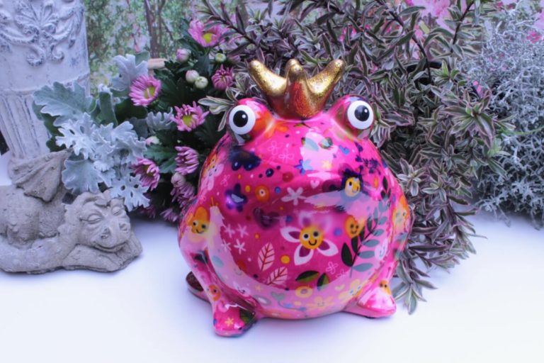 Pomme Pidou Spardose Frosch Freddy Sun Flower