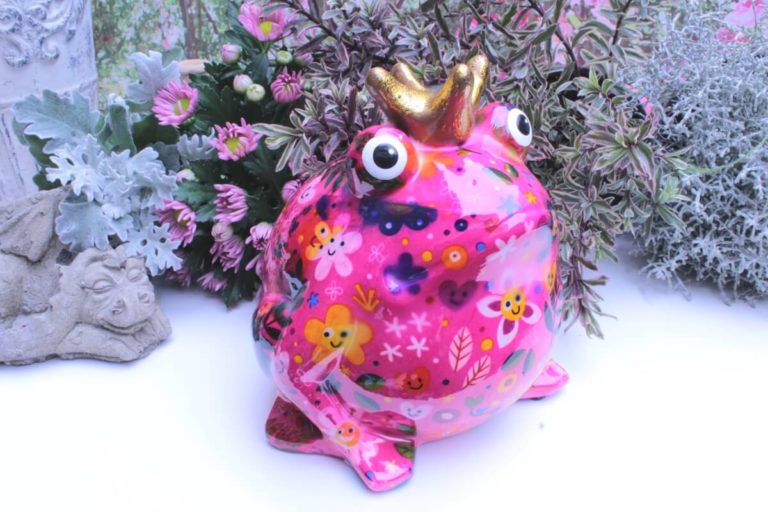 Pomme Pidou Spardose Frosch Freddy Sun Flower