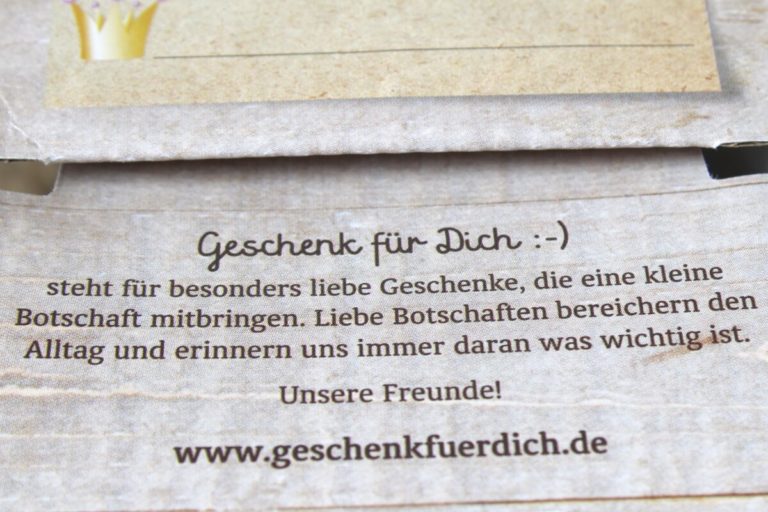 Henkelbecher Sprüche Kaffeetasse Geschenke für dich Grusskärtchen