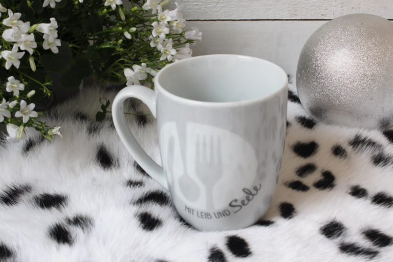 Henkelbecher Sprüche Kaffeetasse Mit Leib Und Seele