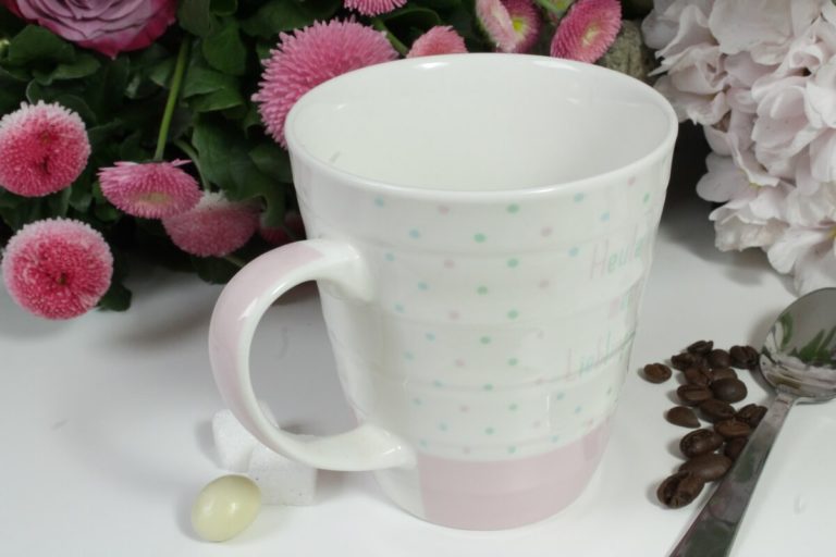 Henkelbecher Sprüche Kaffeetasse Heute ist mein Lieblingstag