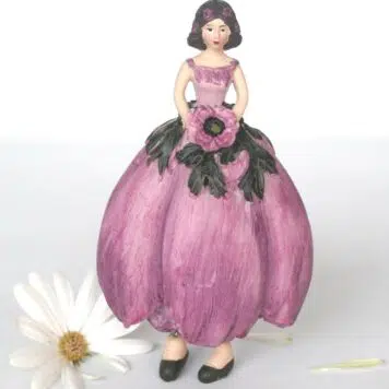 Deko Figur Blumenmädchen Anemonenmädchen zum Hängen