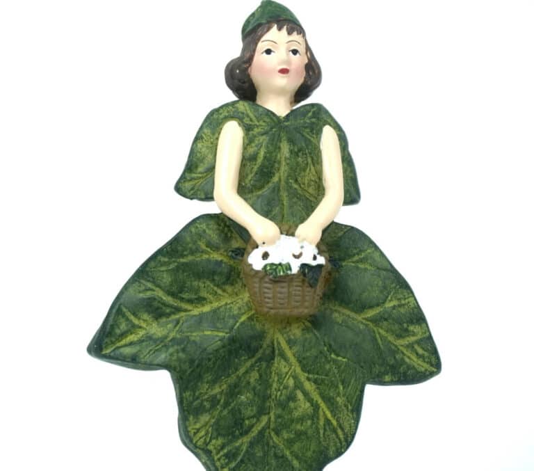 Deko Figur Blumenmädchen Efeu Mädchen zum Hängen