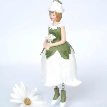 Deko Figur Blumenmädchen Glockenblumenmädchen zum Hängen