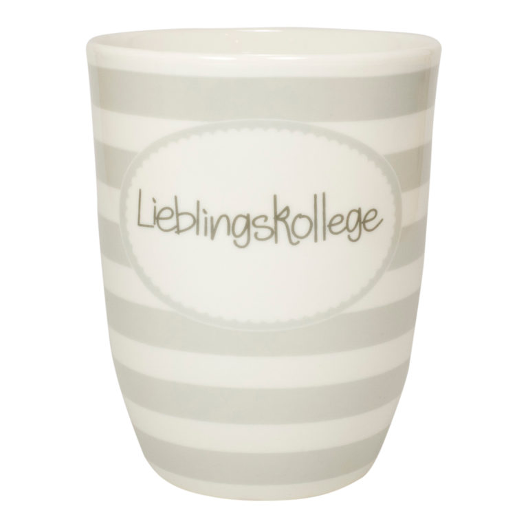 Mea Living Henkel Becher 500 ml Lieblingsskollege