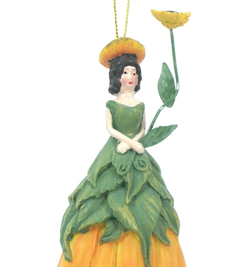 Deko Figur Blumenmädchen Sonnenblumenmädchen zum Hängen