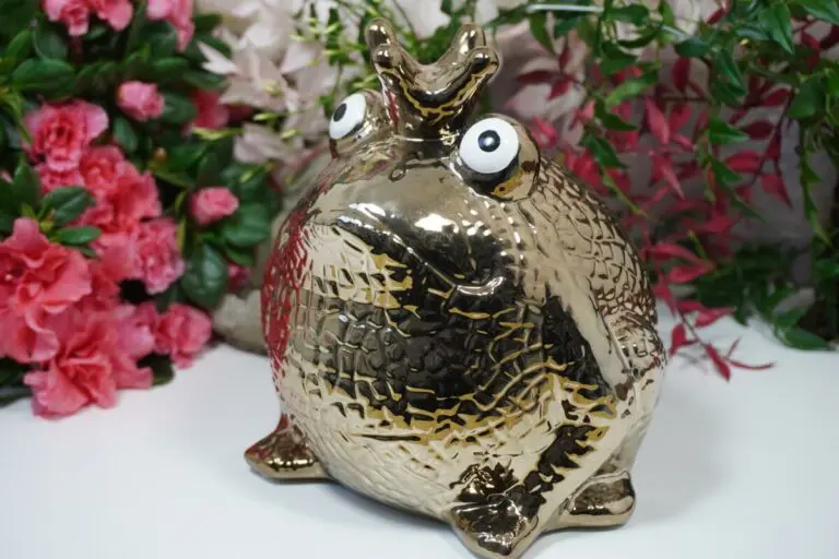 Pomme Pidou Spardose Frosch Freddy Gold
