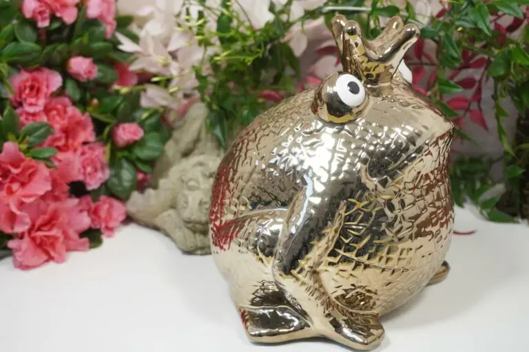 Pomme Pidou Spardose Frosch Freddy Gold