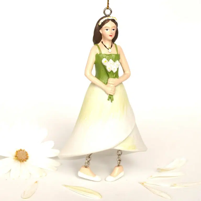 Deko Figur Blumenmädchen Calla Mädchen zum Hängen