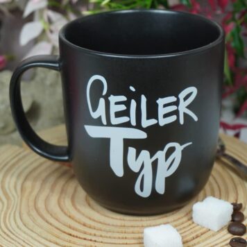 PPD Henkelbecher Kaffeebecher Geiler Typ