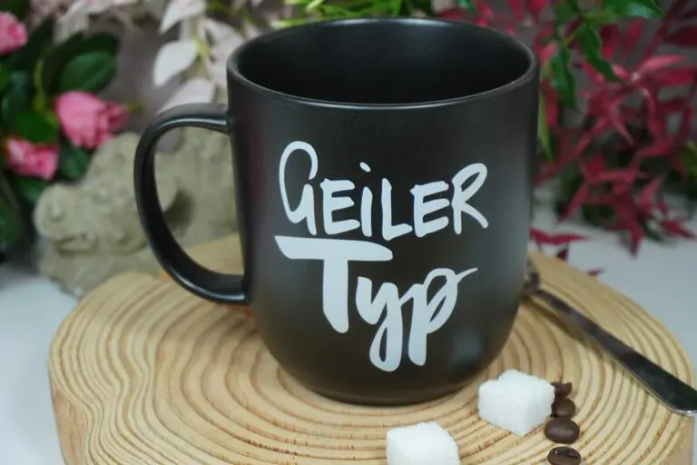 PPD Henkelbecher Kaffeebecher Geiler Typ