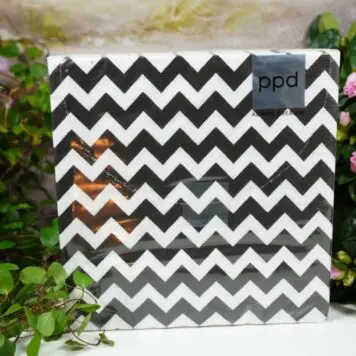 Servietten PPD Black Zack