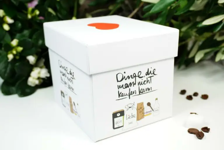 PPD Henkelbecher Dinge, die man nicht kaufen kann in Geschenkbox