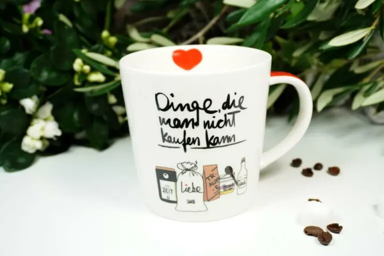 PPD Henkelbecher Dinge, die man nicht kaufen kann in Geschenkbox
