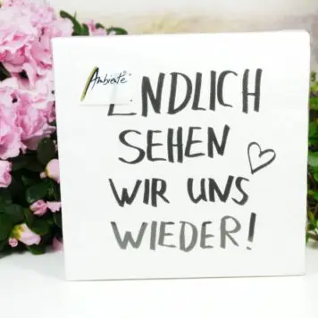 Servietten Ambiente Endlich Sehen Wir Uns Wieder!
