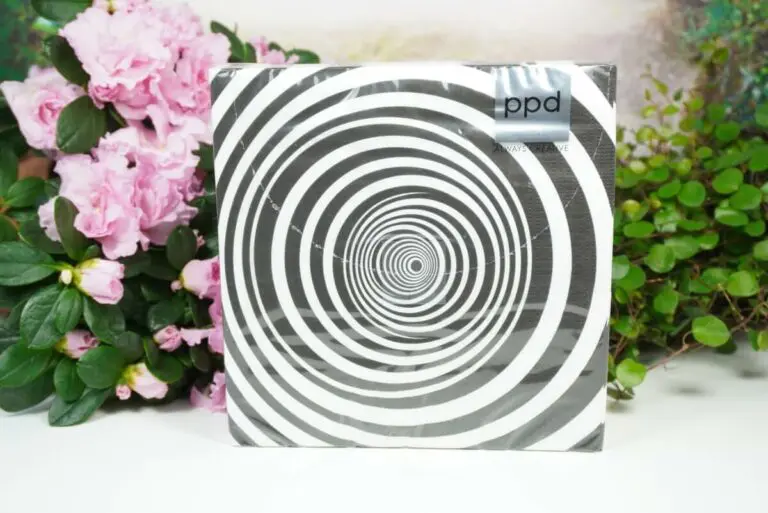Servietten PPD Black Spiralen