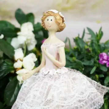 Dekofigur Blütenfee Fee Blumenmädchen Sweet Lady