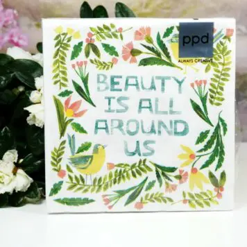 PPD Servietten BEAUTY IS ALL AROUND US