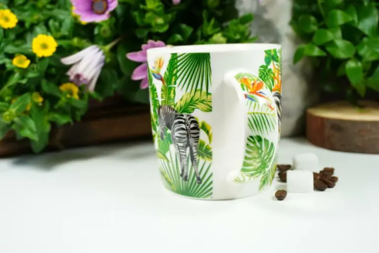 Wurm Henkelbecher Sprüche Kaffeetasse Zebra