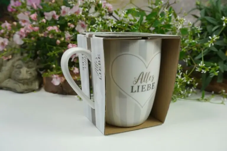 Henkelbecher Sprüche Kaffeetasse Alles Liebe