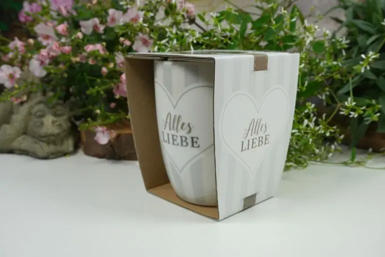 Henkelbecher Sprüche Kaffeetasse Alles Liebe
