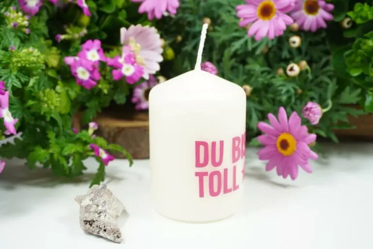 Kerzilein Kerze Flamme Du Bist Toll