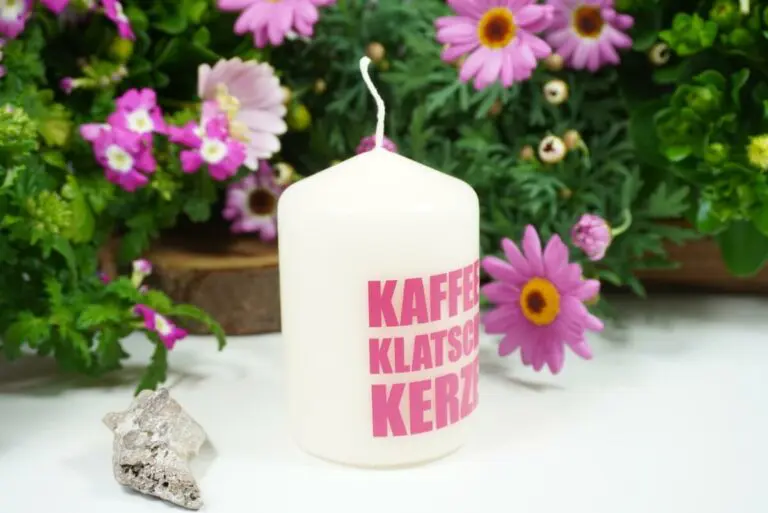 Kerzilein Kerze Flamme Kaffee Klatsch Kerze