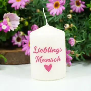 Kerzilein Kerze Flamme Lieblings Mensch