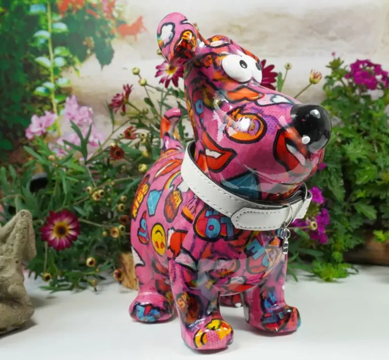 Pomme Pidou Spardose Money Bank Hugo Dog A Kiss