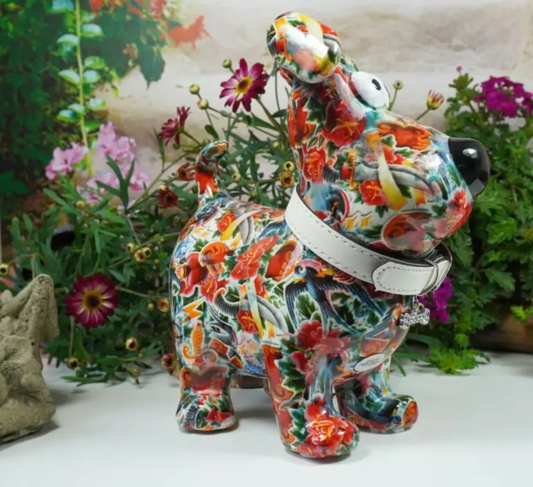 Pomme Pidou Spardose Money Bank Hugo Dog D Rose