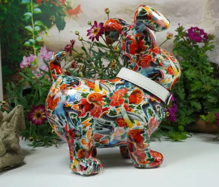 Pomme Pidou Spardose Money Bank Hugo Dog D Rose