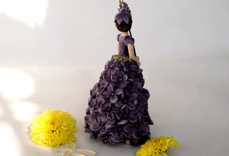 Deko Figur Blumenmädchen Fliedermädchen zum Hängen