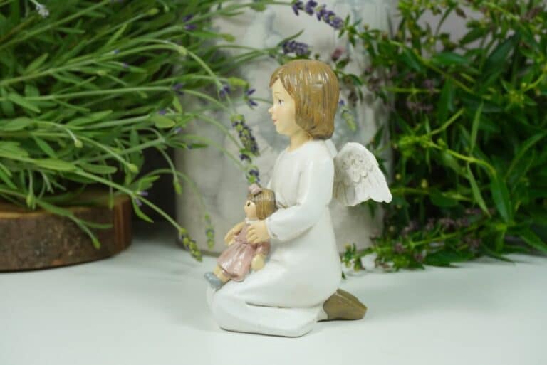 Dekofigur Schutzengel Engel Mädchen Emy