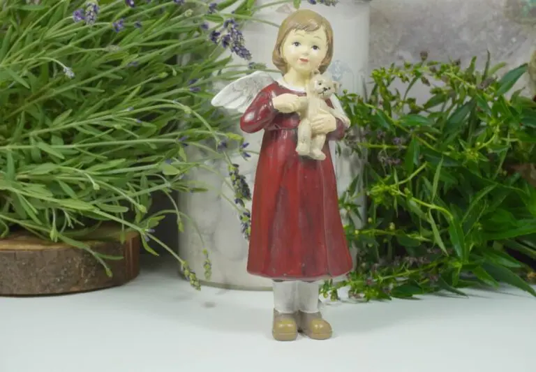 Dekofigur Schutzengel Engel Mädchen Mina