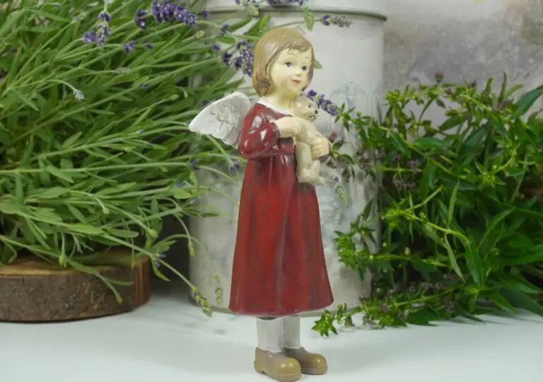 Dekofigur Schutzengel Engel Mädchen Mina
