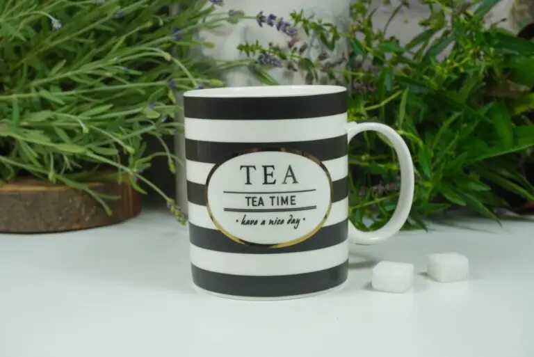 Henkelbecher Sprüche Tasse Tee Tasse Tea Time have a nice day