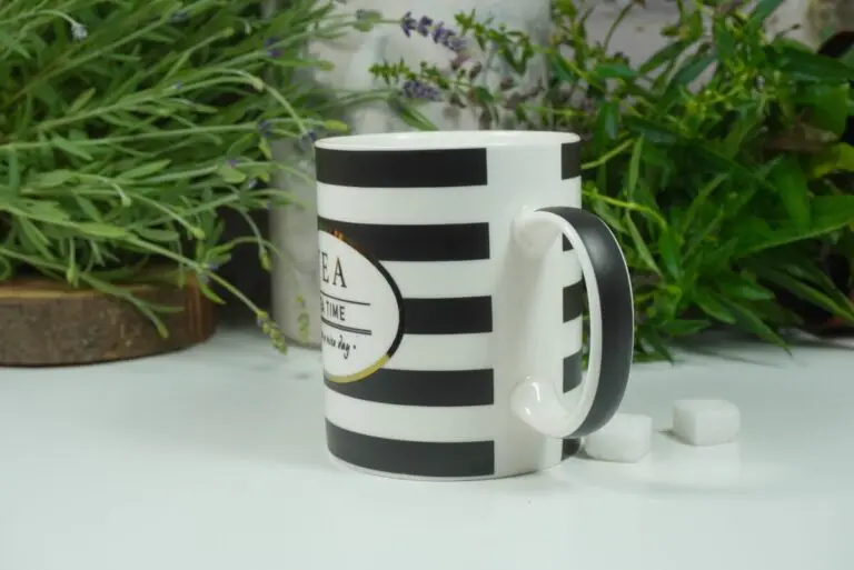 Henkelbecher Sprüche Tasse Tee Tasse Tea Time have a nice day