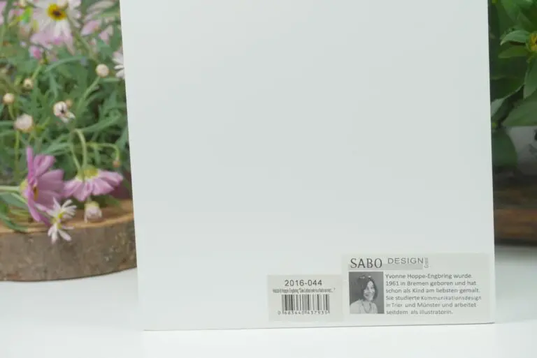 Sabo Design Holzbild Wandbild Das Leben wär so nett, wenn keiner einen Vogel hätt