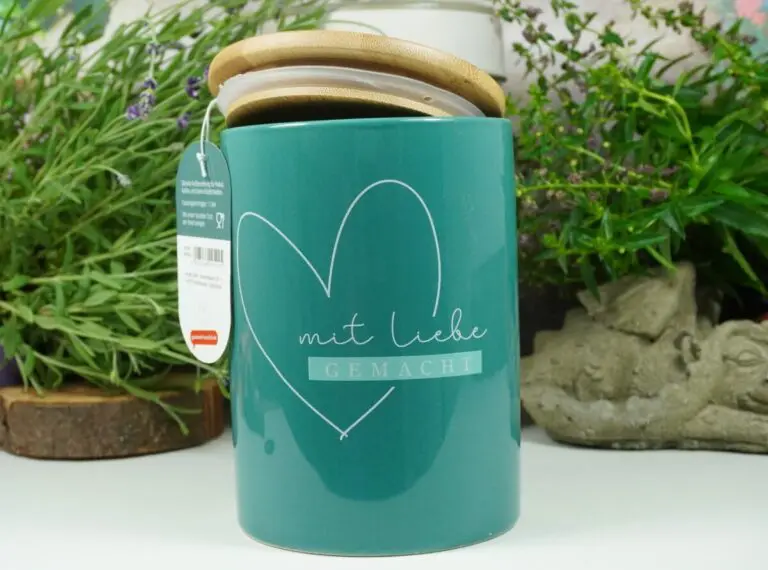 Vorratsdose Keramikdose 1 L Mit Liebe gemacht