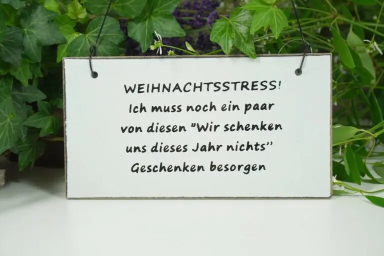 Deko Blechschild Weihnachtsstress Ich muss noch ein paar von diesen Wir schenken uns dieses Jahr nichts Geschenken besorgen