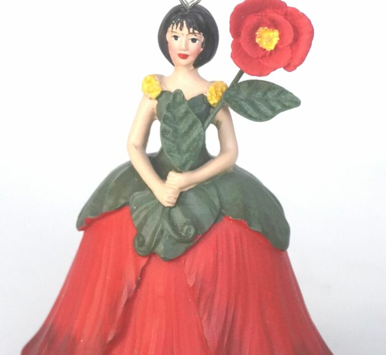 Deko Figur Blumenmädchen Mohnblumenmädchen zum Hängen