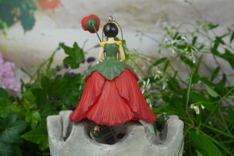 Deko Figur Fee Dekohänger Blumenmädchen Mona