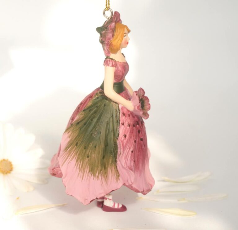 Deko Figur Blumenmädchen Christrosenmädchen zum Hängen